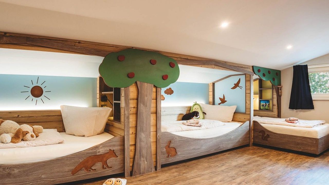 Fewo Schwalbennest: Kinderschlafzimmer Fewo Schwalbennest: Kinderschlafzimmer